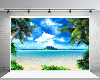 blue sky white clouds Tropical sea beach palm trees mountain backdrop Vinyl cloth High quality Computer print wall Background
blue sky white clouds Tropical sea beach palm trees mountain backdrop Vinyl cloth High quality Computer print wall Background