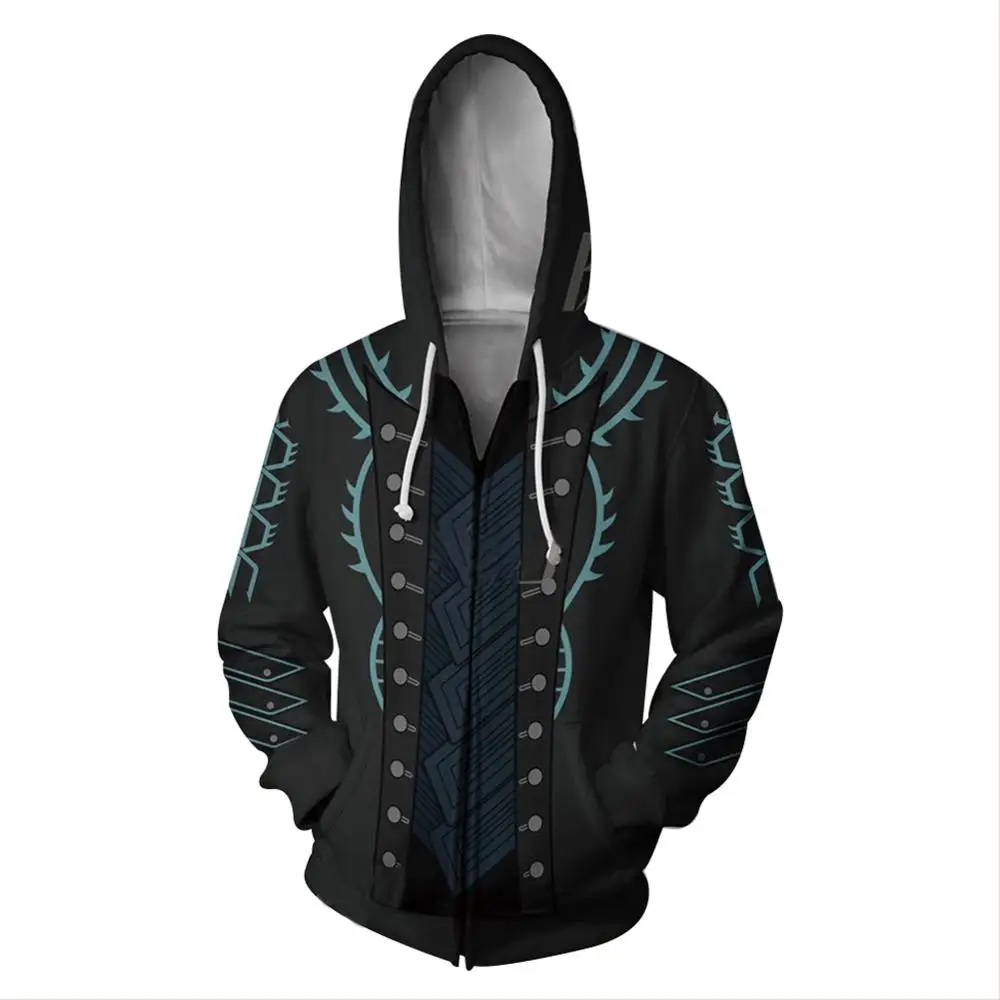 DMC 5 Vergil Cosplay Costume Hoodie Zip Up Sweatshirt Jacket Coat Adult Men Women Cardigan
DMC 5 Vergil Cosplay Costume Hoodie Zip Up Sweatshirt Jacket Coat Adult Men Women Cardigan