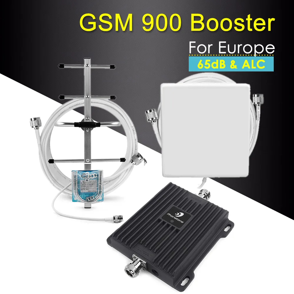 GSM Repeater 900MHz 65dB Band 8 Mobile Phone Signal Booster Cell Phone Amplifier Cellular booster 2g GSM 900mhz Repeater Antenna
GSM Repeater 900MHz 65dB Band 8 Mobile Phone Signal Booster Cell Phone Amplifier Cellular booster 2g GSM 900mhz Repeater Antenna