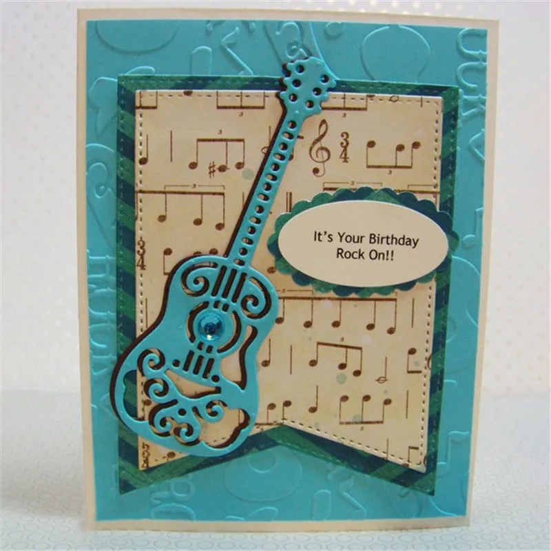 Acoustic Guitar Musical Instrument Metal Cutting Dies for Scrapbooking Craft Dies Card Making Album Embossing
Acoustic Guitar Musical Instrument Metal Cutting Dies for Scrapbooking Craft Dies Card Making Album Embossing