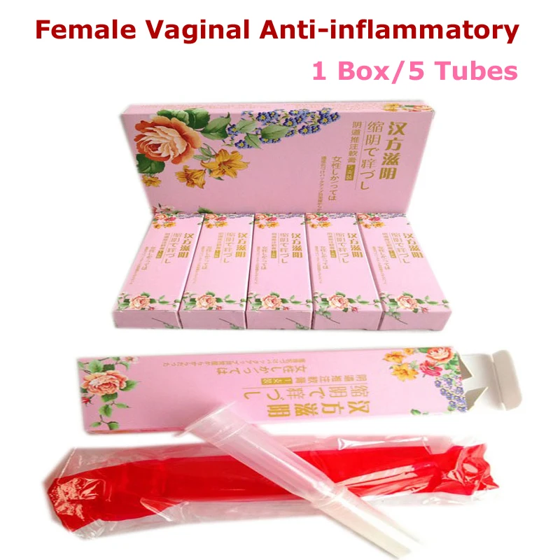 1 Box = 5 Tubes of natural plant vaginal atrophy female health of department of gynaecology bactericidal anti-inflammatory nurs
1 Box = 5 Tubes of natural plant vaginal atrophy female health of department of gynaecology bactericidal anti-inflammatory nurs