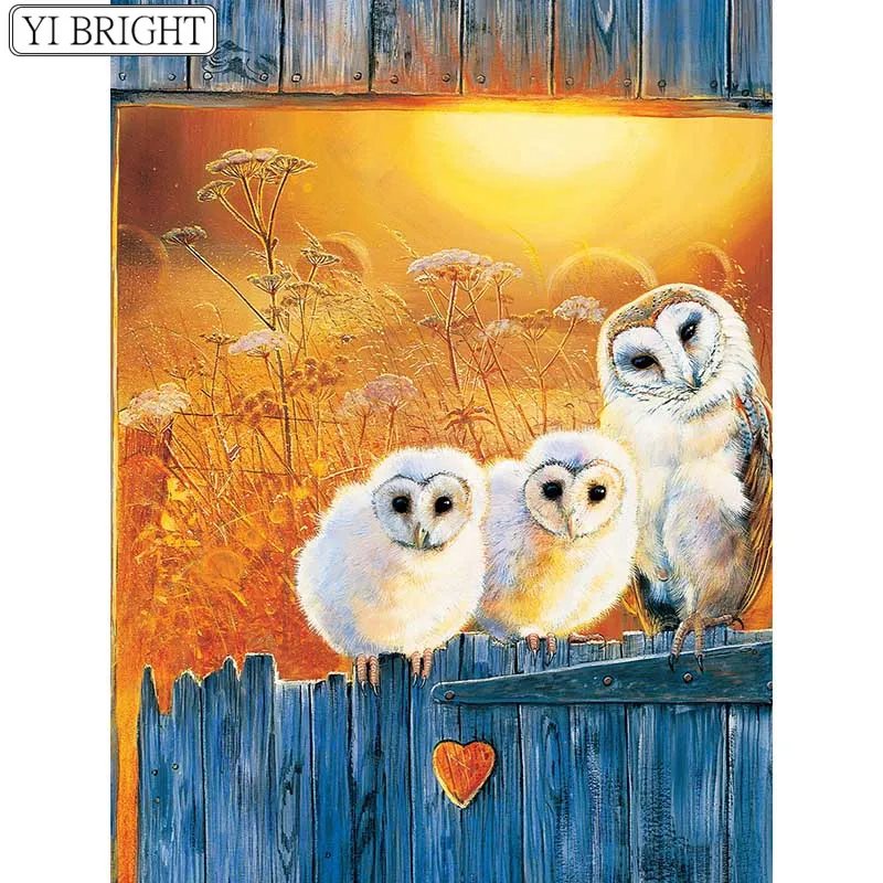 5D DIY Full Square Diamond Painting Cross Stitch Three white owls 3D Diamond Embroidery Rhinestone Mosaic Home Decoration
5D DIY Full Square Diamond Painting Cross Stitch Three white owls 3D Diamond Embroidery Rhinestone Mosaic Home Decoration