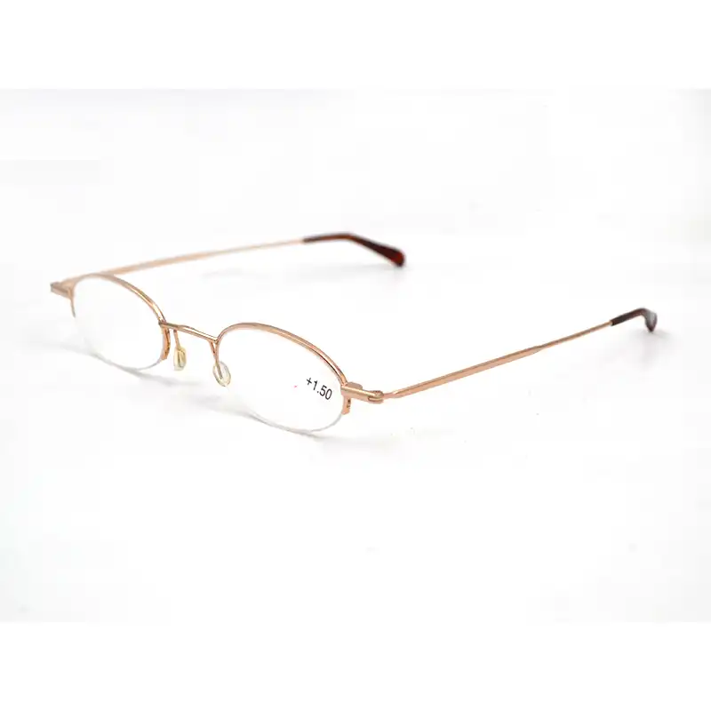 plastic rimless eyeglasses
