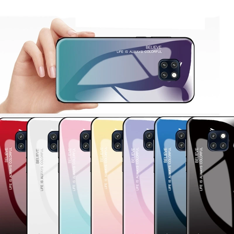 Tempered Glass Case for Huawei Mate 20 Lite X Case Gradient Shockproof Cover for Huawei Mate 20 Pro Mate 9 Mate 10 Lite Pro Case
Tempered Glass Case for Huawei Mate 20 Lite X Case Gradient Shockproof Cover for Huawei Mate 20 Pro Mate 9 Mate 10 Lite Pro Case