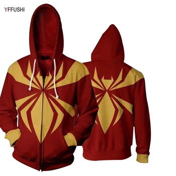 YFFUSHI New Arrival Zipper Jacket Men Fashion Naruto Cartton 3d Print Coat Animal Spider Print Zipper Hoodie Men Plus Size
YFFUSHI New Arrival Zipper Jacket Men Fashion Naruto Cartton 3d Print Coat Animal Spider Print Zipper Hoodie Men Plus Size
