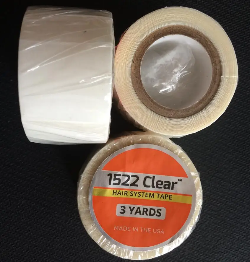 20 rolls / lot 3M 3 yard lace front support tape 2.54 cmx3yards for toupee/ wigs .
20 rolls / lot 3M 3 yard lace front support tape 2.54 cmx3yards for toupee/ wigs .