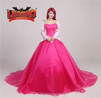 Movie Sleeping Beauty cosplay Costume Princess Aurora red deluxe Dress long train princess adult women dress cosplay costume
Movie Sleeping Beauty cosplay Costume Princess Aurora red deluxe Dress long train princess adult women dress cosplay costume