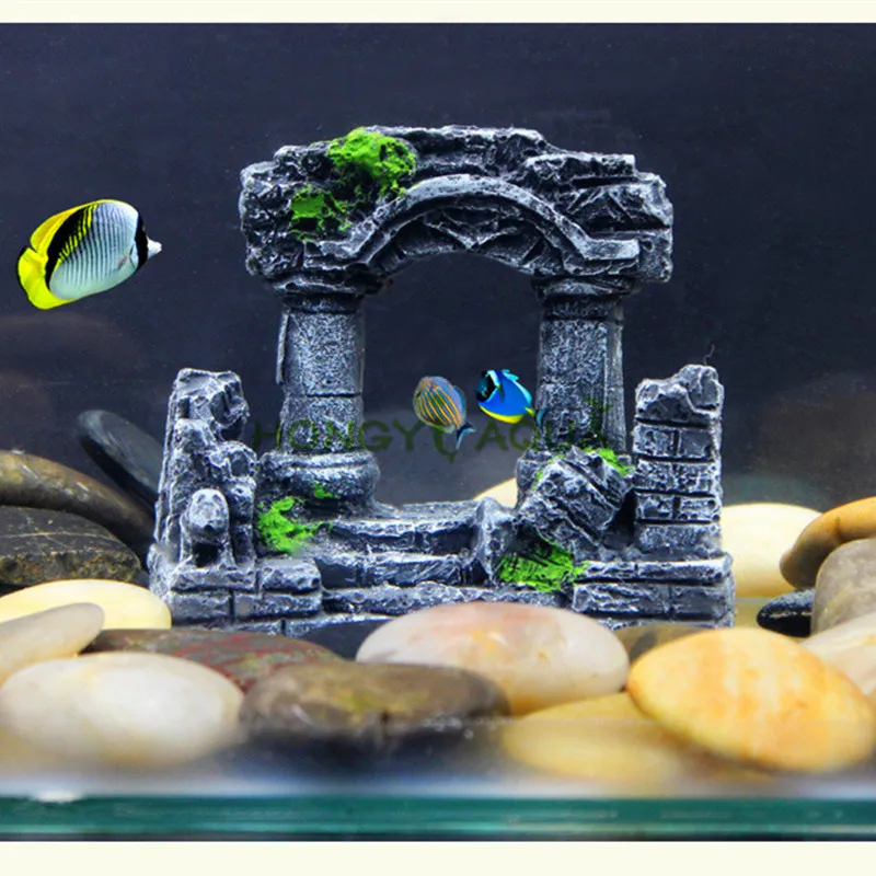树脂水族馆罗马柱2