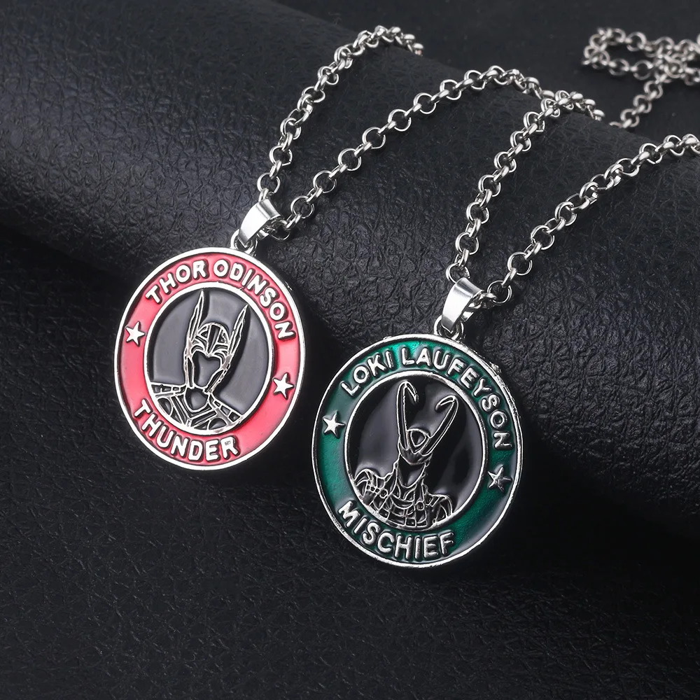 New Avengers Endgame Marvel Superhero Loki Cosplay Accessories Necklace Jewelry Metal Pendant KeyChain Key Ring Cosplay Props
New Avengers Endgame Marvel Superhero Loki Cosplay Accessories Necklace Jewelry Metal Pendant KeyChain Key Ring Cosplay Props
