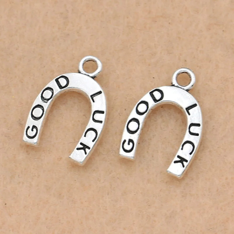 KJjewel Antique Silver Plated Good Luck Stirrup Charm Pendant fit Bracelet Necklace Jewelry DIY Making Accessories 25x10mm
KJjewel Antique Silver Plated Good Luck Stirrup Charm Pendant fit Bracelet Necklace Jewelry DIY Making Accessories 25x10mm