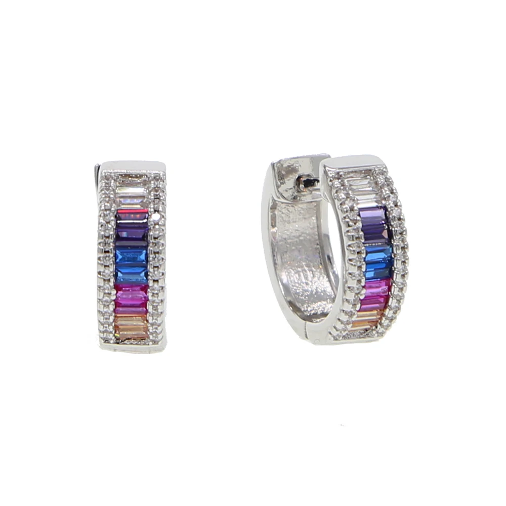 rainbow cz colors Round earring for women fashion trendy classic geometri colorful cubic zirconia high quality women earring
rainbow cz colors Round earring for women fashion trendy classic geometri colorful cubic zirconia high quality women earring