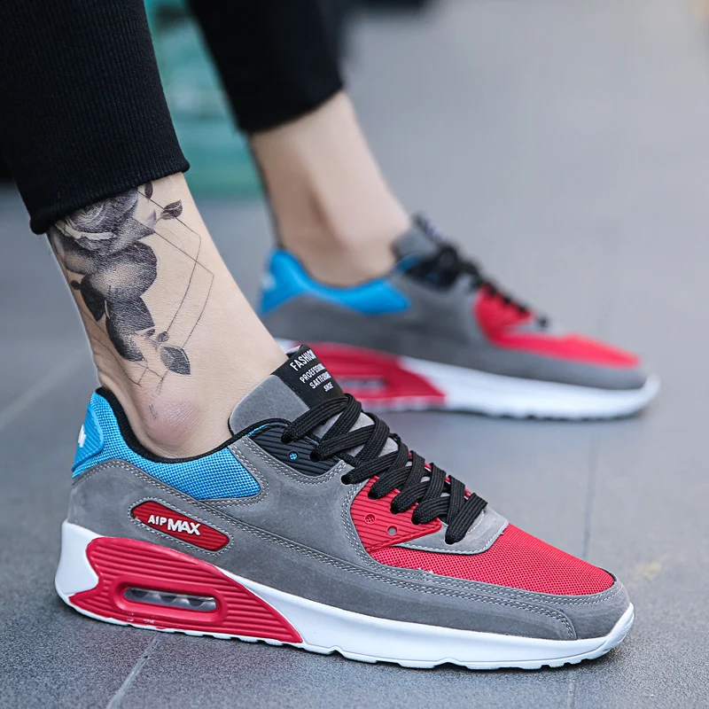 New Running Shoes for Men Jogging Sneakers for Women Air Sole Breathable Mesh Lace-up Outdoor Training Fitness Sport Shoes
New Running Shoes for Men Jogging Sneakers for Women Air Sole Breathable Mesh Lace-up Outdoor Training Fitness Sport Shoes