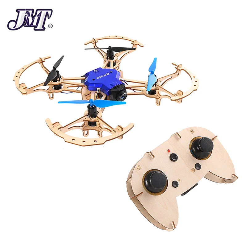 JMT ZL100 DIY Drone Mini Pocket Racing RC Drone Wooden Quadcopter Mini Drone 2.4GHz Remote Control DIY Toys
JMT ZL100 DIY Drone Mini Pocket Racing RC Drone Wooden Quadcopter Mini Drone 2.4GHz Remote Control DIY Toys