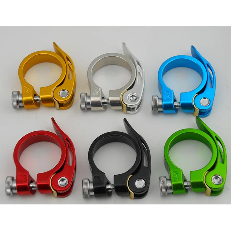 MTB Bike Cycling Saddle Seat Post Clamp 2016 Aluminum Alloy Quick 34.9MM Quick Release New Style Bicycle Parts Mtb Sgancio Rapid
MTB Bike Cycling Saddle Seat Post Clamp 2016 Aluminum Alloy Quick 34.9MM Quick Release New Style Bicycle Parts Mtb Sgancio Rapid