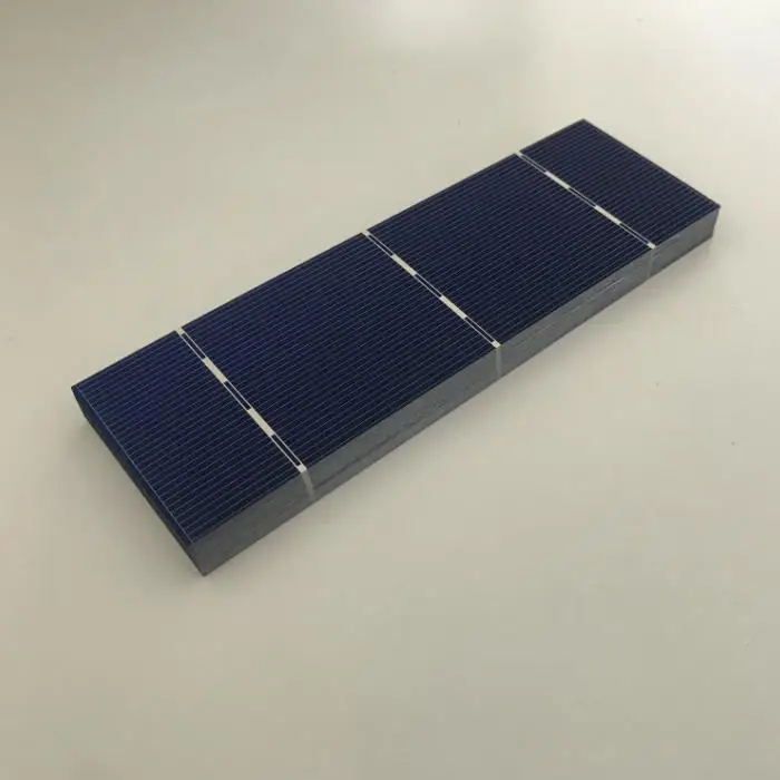ALLMEJORES 100pcs Monocrystalline solar cells 156mm * 52mm High Quatliy 0.5V 1.6W each piece 20% Effencicy Diy mono solar panel
ALLMEJORES 100pcs Monocrystalline solar cells 156mm * 52mm High Quatliy 0.5V 1.6W each piece 20% Effencicy Diy mono solar panel