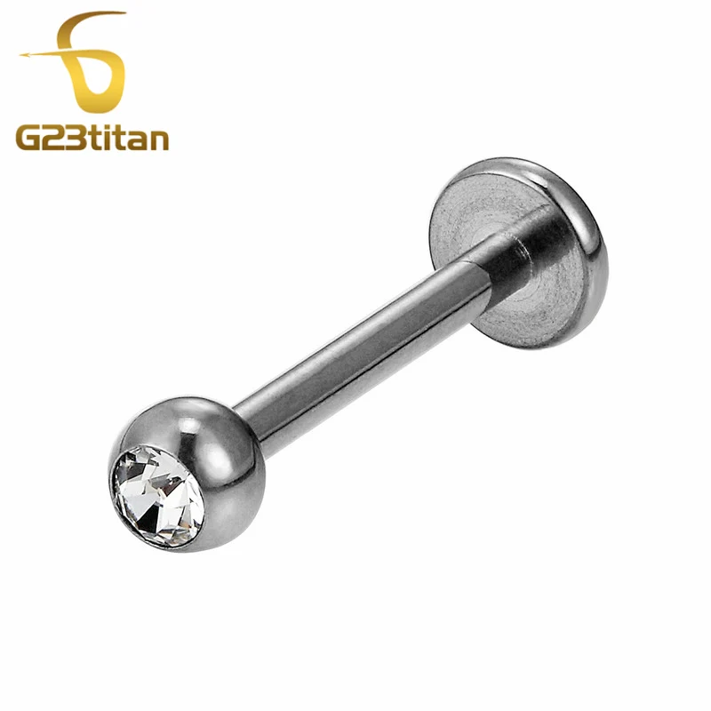 G23titan High-quality 100% G23 titanium Labret Lip Studs Silver Color Rings Bar Ear Tragus Body Piercing Jewelry
G23titan High-quality 100% G23 titanium Labret Lip Studs Silver Color Rings Bar Ear Tragus Body Piercing Jewelry