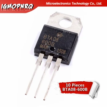10pcs BTA08-600B BTA08-600 BTA08 Triacs 8.0 Amp 600 Volt TO-220 thyristor new original
10pcs BTA08-600B BTA08-600 BTA08 Triacs 8.0 Amp 600 Volt TO-220 thyristor new original