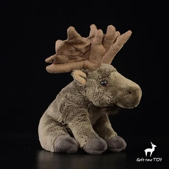 Toys Children Gifts Simulation Moose Doll Stuffed Animals Plush Toy Super Soft Squatting rare
Toys Children Gifts Simulation Moose Doll Stuffed Animals Plush Toy Super Soft Squatting rare