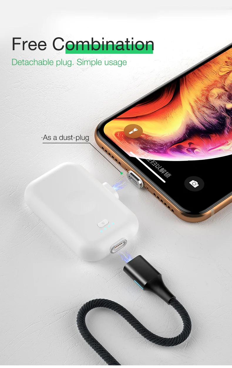 Magnetic Wireless Power Bank Portable Charger External Battery (12)