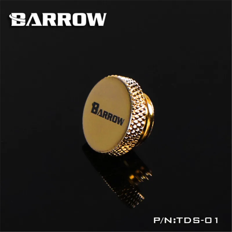 Barrow G1/4" Stop Plug Fitting- Hand Turned Hand twist the water Lock Black,Silver,Gold For Water Cooling TDS-01
Barrow G1/4" Stop Plug Fitting- Hand Turned Hand twist the water Lock Black,Silver,Gold For Water Cooling TDS-01