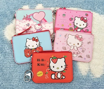kt PU Cartoon Purse Card Key Mini Purse Pouch pu Bag Small Zipper Coin Purse Card Holder Wallet 1PC Random Send
kt PU Cartoon Purse Card Key Mini Purse Pouch pu Bag Small Zipper Coin Purse Card Holder Wallet 1PC Random Send