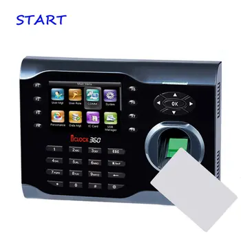 ZK ICLOCK360 TCP/IP Biometric Fingerprint Time Attendance With 13.56Khz Card Reader Fingerprint Time Recorder Time Clock
ZK ICLOCK360 TCP/IP Biometric Fingerprint Time Attendance With 13.56Khz Card Reader Fingerprint Time Recorder Time Clock
