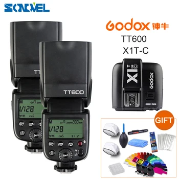 2x Godox TT600 2.4G Wireless Camera Flash Speedlite + Godox X1T-C Transmitter TTL Wireless Remote Flash Trigger for Canon
2x Godox TT600 2.4G Wireless Camera Flash Speedlite + Godox X1T-C Transmitter TTL Wireless Remote Flash Trigger for Canon