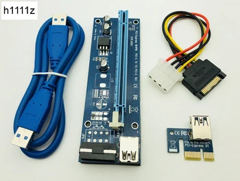 PCIE Riser Express 1X 4x 8x 16x Extender PCI Express Riser Card Adapter SATA to 4pin IDE Molex Power Supply for BTC Miner Mining
PCIE Riser Express 1X 4x 8x 16x Extender PCI Express Riser Card Adapter SATA to 4pin IDE Molex Power Supply for BTC Miner Mining