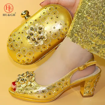 New Fashion Italian Shoes with Matching Bag for Women Shoes and Bag Set African Sets 2019 Ladies Shoes and Bag Set Party Wedding
New Fashion Italian Shoes with Matching Bag for Women Shoes and Bag Set African Sets 2019 Ladies Shoes and Bag Set Party Wedding