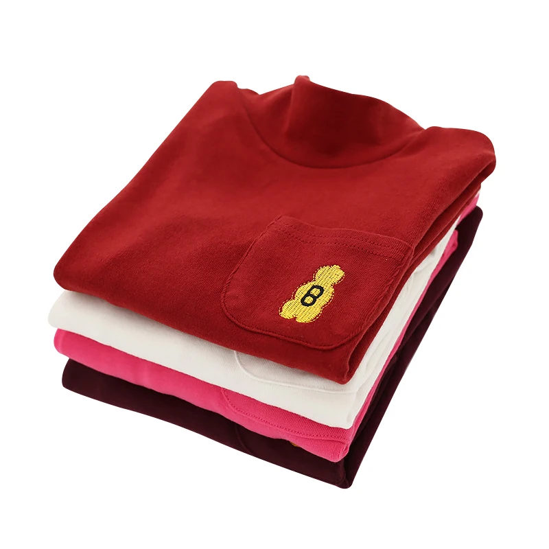 Fashion Children T-Shirt Cotton Warm Kids lothes Turtleneck Shirt Long Sleeve Kid Shirt For Boys Girls Autumn Children Clothing
Fashion Children T-Shirt Cotton Warm Kids lothes Turtleneck Shirt Long Sleeve Kid Shirt For Boys Girls Autumn Children Clothing