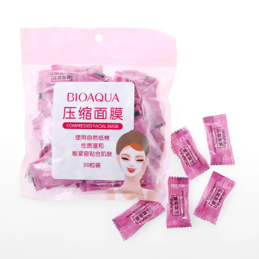 BIOAQUA 50Pcs Compressed mask Beauty Skin Care Facial Fiber Compressed Dry DIY Mask Paper High Quality 2JY13
BIOAQUA 50Pcs Compressed mask Beauty Skin Care Facial Fiber Compressed Dry DIY Mask Paper High Quality 2JY13