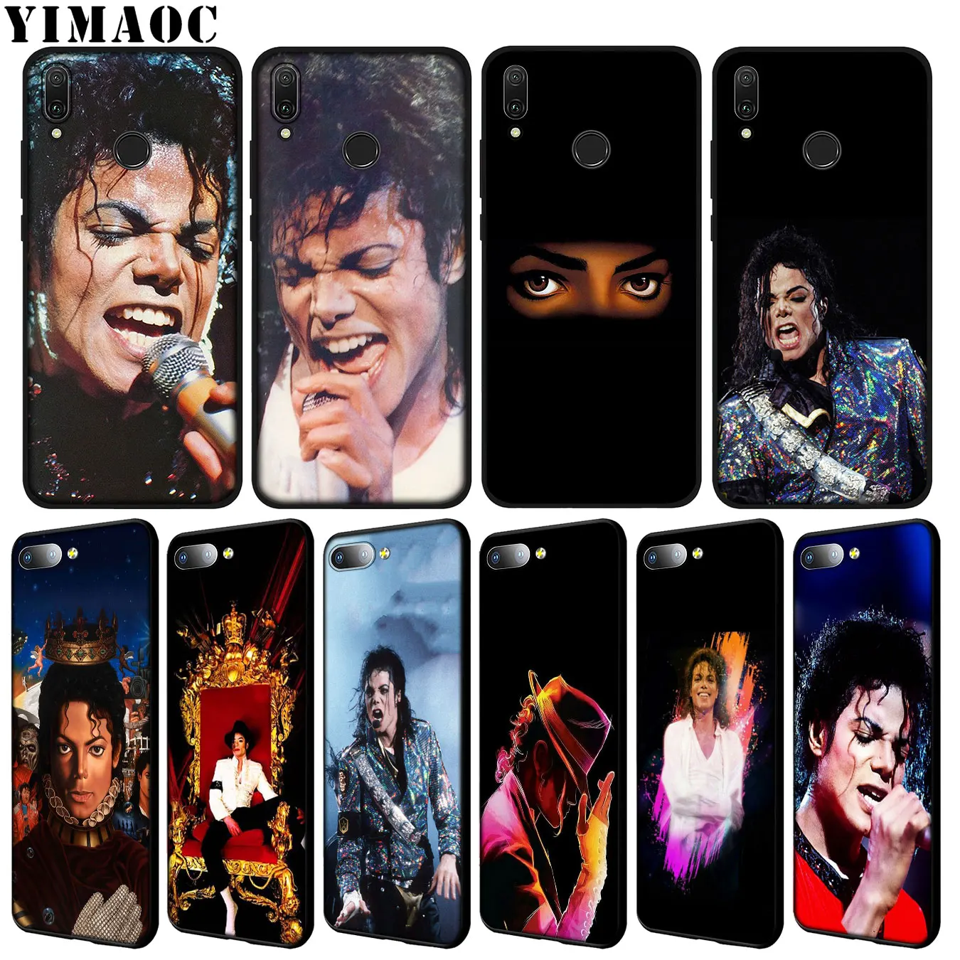 YIMAOC Michael Jackson Soft Silicone Case for Huawei Y9 Y7 Y6 Prime 2019 Honor 20 8C 8X 8 9 9X 10 Lite 7C 7X 7A Pro Black Cover
YIMAOC Michael Jackson Soft Silicone Case for Huawei Y9 Y7 Y6 Prime 2019 Honor 20 8C 8X 8 9 9X 10 Lite 7C 7X 7A Pro Black Cover