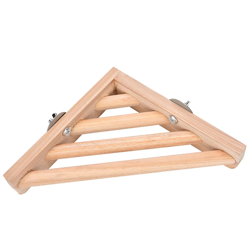 7 by 7-Inch Parrot Bird Cage Perches, Wood Corner Shelf Laddered Platform for Hamster Bird Cages
7 by 7-Inch Parrot Bird Cage Perches, Wood Corner Shelf Laddered Platform for Hamster Bird Cages