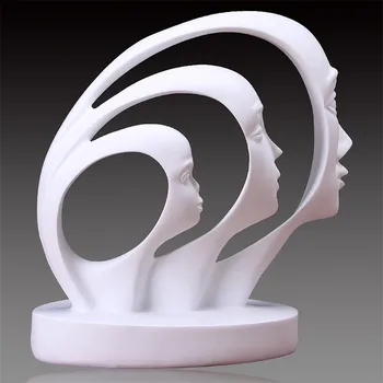 Modern A Family of Three Statue Home Decoration Accessories People Sculpture White Black Resin Figurines Abstract Art Craft Gift
Modern A Family of Three Statue Home Decoration Accessories People Sculpture White Black Resin Figurines Abstract Art Craft Gift