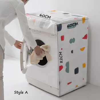 Washing Machine Cover Waterproof Dustproof Case Home Sunscreen Laundry Dryer PEVA Washing Machine Cover Front Top Open 2 Kind
Washing Machine Cover Waterproof Dustproof Case Home Sunscreen Laundry Dryer PEVA Washing Machine Cover Front Top Open 2 Kind