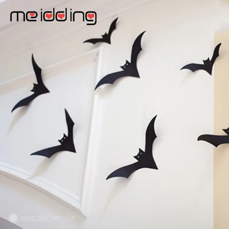 MEIDDING 12pcs Halloween Decoration 3D Black PVC Bat DIY Decor Wall Stickers Halloween Party Bar Decals Scary Party Decorations
MEIDDING 12pcs Halloween Decoration 3D Black PVC Bat DIY Decor Wall Stickers Halloween Party Bar Decals Scary Party Decorations