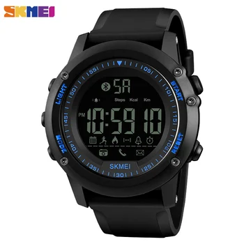 SKMEI Outdoor Men Smart Watch Steps Count Calorie Passometer Call Remind Bluetooth Sport Watches SmartWatch For Android IOS
SKMEI Outdoor Men Smart Watch Steps Count Calorie Passometer Call Remind Bluetooth Sport Watches SmartWatch For Android IOS