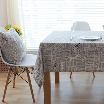 FLC Retro Newspapers Pattern Decorative Table Cloth Cotton Linen Tablecloth Dining Table Cover For Kitchen Home Decor 20
FLC Retro Newspapers Pattern Decorative Table Cloth Cotton Linen Tablecloth Dining Table Cover For Kitchen Home Decor 20