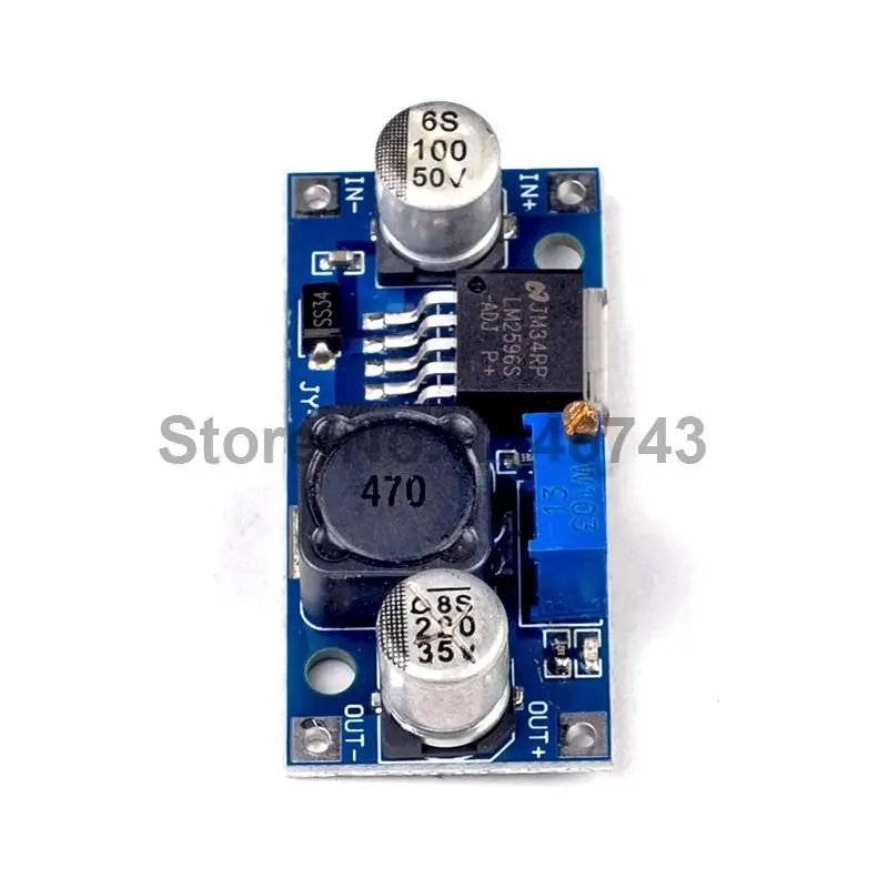 1PCS DC-DC Buck Converter Step Down Module LM2596 Power Supply Output 1.23V-30V Hot Selling
1PCS DC-DC Buck Converter Step Down Module LM2596 Power Supply Output 1.23V-30V Hot Selling