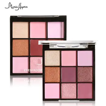 MARIA AYORA 9 Color/Pcs Glitter Nude Matte Natural Eye Shadow Palette Shimmer Powder Pigments Eye Makeup Professional Make Up
MARIA AYORA 9 Color/Pcs Glitter Nude Matte Natural Eye Shadow Palette Shimmer Powder Pigments Eye Makeup Professional Make Up