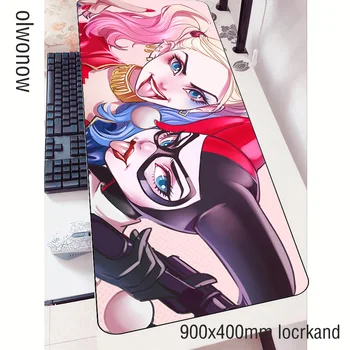 Harley Quinn mouse pad 90x40cm pad mouse Gorgeous notbook computer mousepad Cartoon gaming padmouse gamer laptop mouse mats
Harley Quinn mouse pad 90x40cm pad mouse Gorgeous notbook computer mousepad Cartoon gaming padmouse gamer laptop mouse mats