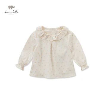 DB4097 dave bella autumn fall baby girls floral t shirt baby princess peter pan collar T-shirt baby cotton blouse girl tops
DB4097 dave bella autumn fall baby girls floral t shirt baby princess peter pan collar T-shirt baby cotton blouse girl tops