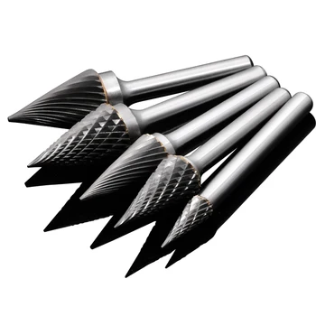 Tungsten Steel Grinding Head Carbide Rotary Boring Milling Cutter Metal Grinding Reaming M Type Conical Tip Single Groove
Tungsten Steel Grinding Head Carbide Rotary Boring Milling Cutter Metal Grinding Reaming M Type Conical Tip Single Groove