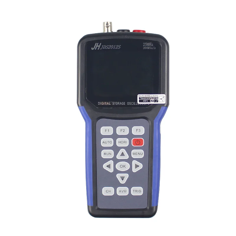 Jinhan JDS2012S Original Handheld Digital Oscilloscope 1 Channel Digital Multimeter 25MHz 200MSa/s
Jinhan JDS2012S Original Handheld Digital Oscilloscope 1 Channel Digital Multimeter 25MHz 200MSa/s