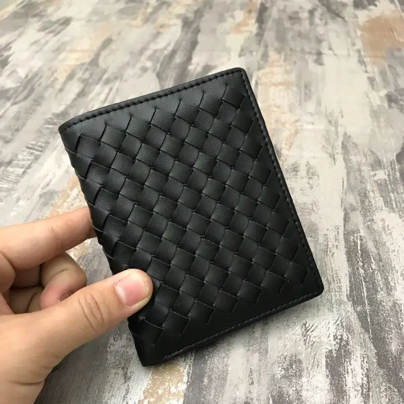 Genuine Leather Mens Wallet Premium Product Real Cowhide Wallets for Man Short Handwoven Black Wallet Fashions Purses
Genuine Leather Mens Wallet Premium Product Real Cowhide Wallets for Man Short Handwoven Black Wallet Fashions Purses