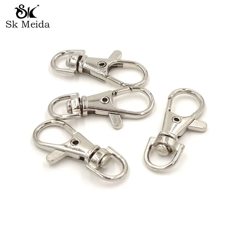 38mm hot- Silver Plated Lobster Swivel Clasp For Key Ring 20pcs/lot Metal Clasps Hook Key Chain Accessories AGL-93
38mm hot- Silver Plated Lobster Swivel Clasp For Key Ring 20pcs/lot Metal Clasps Hook Key Chain Accessories AGL-93