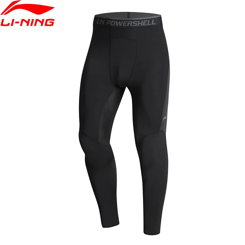Мужские тренировочные брюки Li-Ning базовый слой нейлон спандекс дышащие