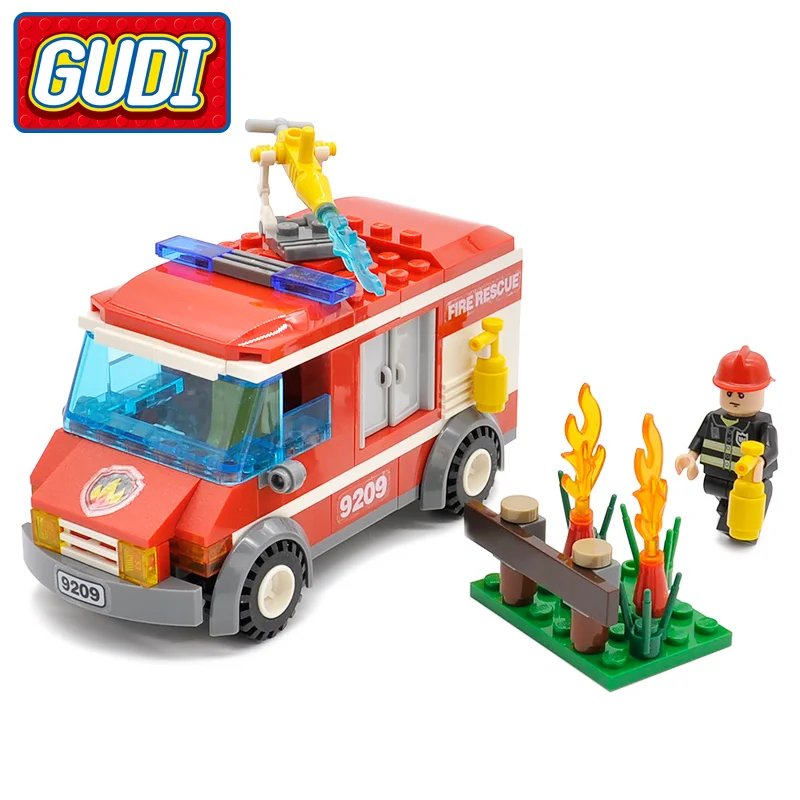 GUDI Legoingly City Fire Station Trucks Building Blocks 156pcs Building Bricks Sets Assembled Educational Toys For Children
GUDI Legoingly City Fire Station Trucks Building Blocks 156pcs Building Bricks Sets Assembled Educational Toys For Children