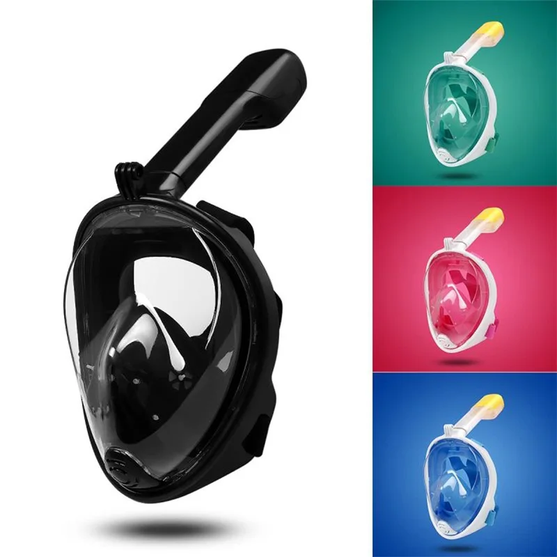 Bumlon Full Face Diving Mask Long Tube 180 degree Panoramic View Underwater Snorkeling Masks Anti-Fog Anti-Leak HT15-0007
Bumlon Full Face Diving Mask Long Tube 180 degree Panoramic View Underwater Snorkeling Masks Anti-Fog Anti-Leak HT15-0007