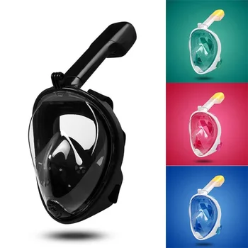 Bumlon Full Face Diving Mask Long Tube 180 degree Panoramic View Underwater Snorkeling Masks Anti-Fog Anti-Leak HT15-0007
Bumlon Full Face Diving Mask Long Tube 180 degree Panoramic View Underwater Snorkeling Masks Anti-Fog Anti-Leak HT15-0007